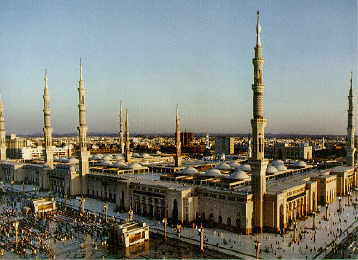 Die Prophetenmoschee in Medina